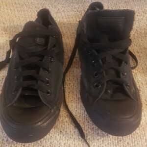 Converse Chuck Taylor All Star Low – Monochrome Triple Black Unisex Men7/Woman9